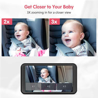 Luckview Baby Car Monitor | BM3-Black - Luckview